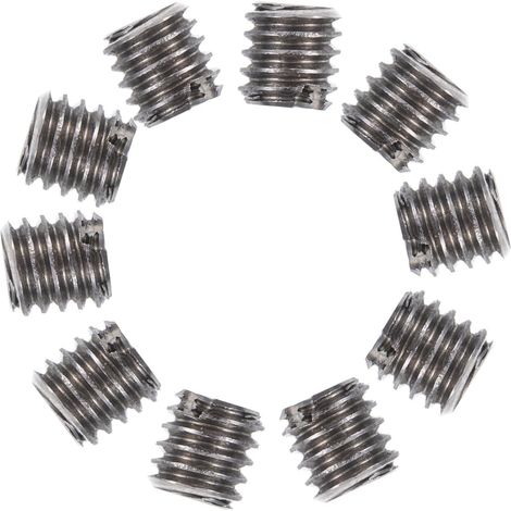 Inserts filetés en acier inoxydable M2 x M4 4 mm (10 pièces) Écrous et (1/5)