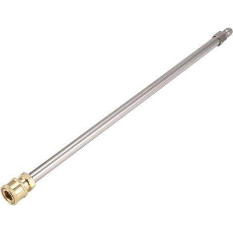 Tige D'Extension de Nettoyeur 17 Pouces en Acier Inoxydable 1/4 Buse Laveuse éLectrique à Connexion (1/4)