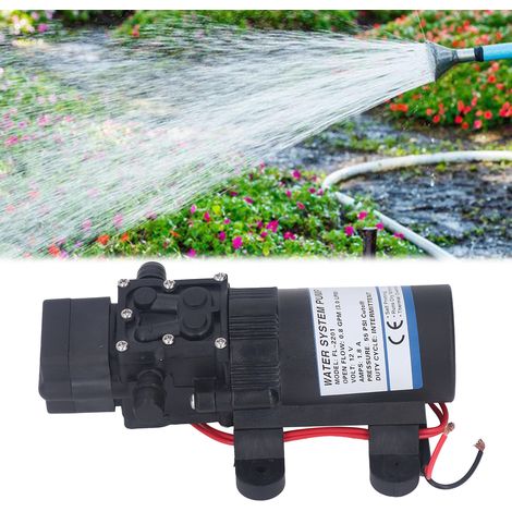 Pompe de surpression miniature FL-2201 CC 0,8 GPM 12 V CC 1,8 A 55 PSI Pompe de pulvérisation auto-amorçante (1/5)