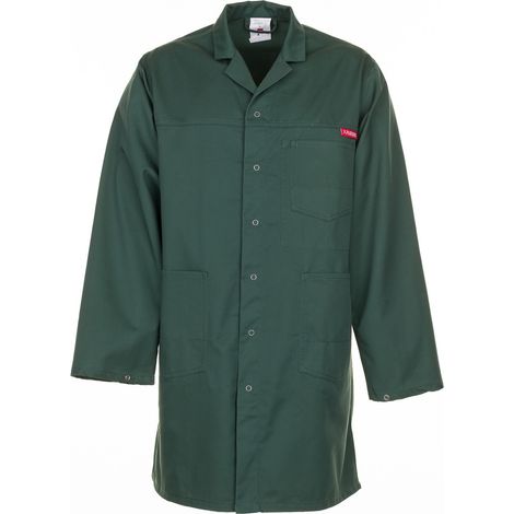 Blouse professionnelle MG 260 vert moyen Taille 56 (1/5)