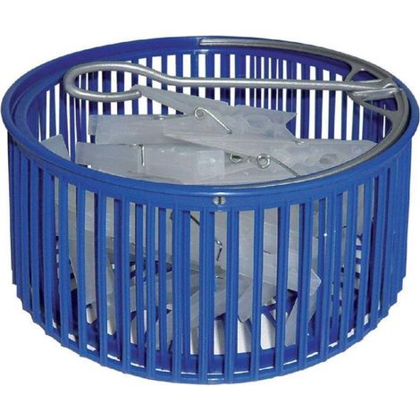 Cestino Con 20 Pinze Porta Pinze Colori Assortiti Spa Set 5 Pezzi - Bama (1/2)