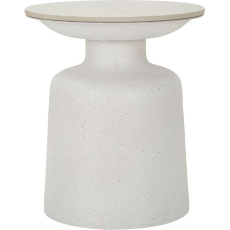 TABLE WHITE FUSH CM Ø 40X47 (1/5)