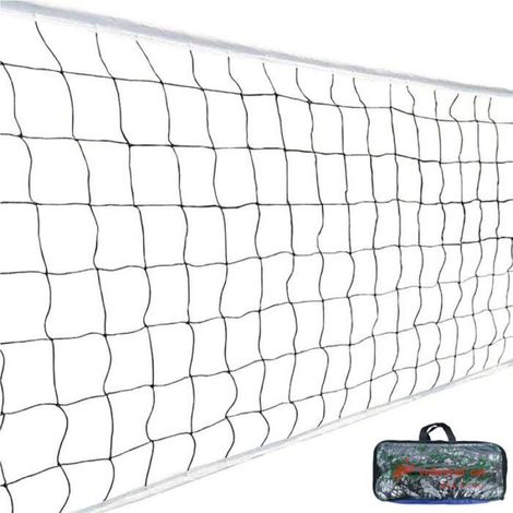 Filet de volley-ball extrieur avec corde en acier 96 m x 1 m - Convient pour la piscine lcole la pla Jardin piscine Piscine et sp (1/3)