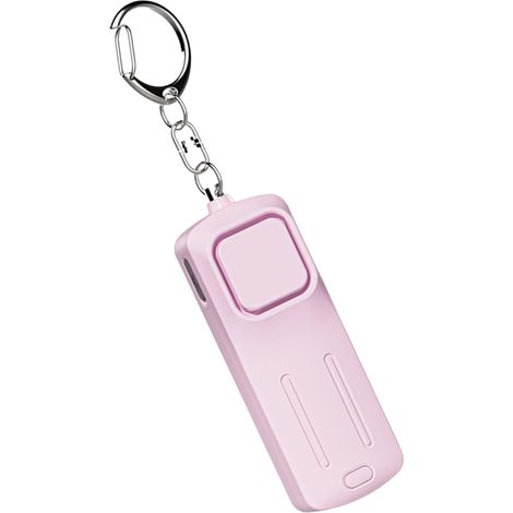 Alarme personnelle, alarme de sécurité étanche - alarmes personnelles pour femmes Alarme de sécurité compacte rechargeable USB pour les voyages de nuit (femmes et filles) (1/5)