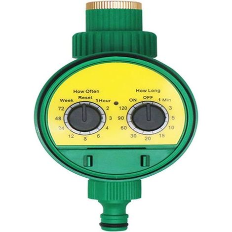 Bewässerungsuhr, automatische Gartenbewässerung, wasserdichter Bewässerungscontroller mit LED-Anzeige (1/5)