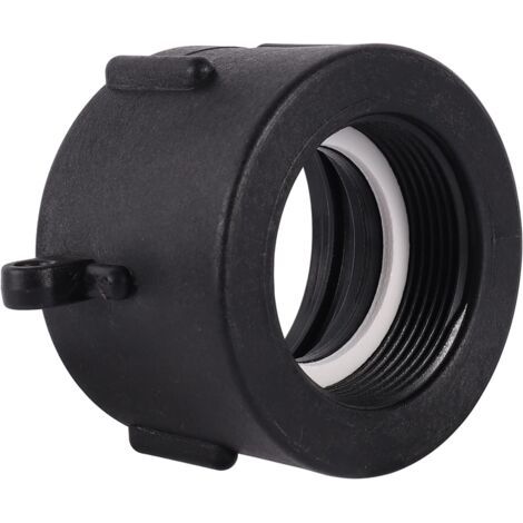 Adaptateur IBC 60 mm Filetage Grossier à 1.5",Adaptateur Robinet Tuyau Arrosage,Raccord Cuve 1000 litres,pour Vanne Cuve 1000l,Reservoir eau de Pluie,Conteneur (1/5)