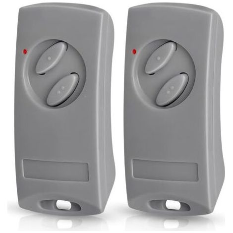 Telecommande Portail pour EcoStar RSE2-433, RSC2-433, RSZ1-433, Compatible avec Hormann Ecostar Liftronic/TUBAUTO EuroPro 500/700/800 Portronic D2500/D5000/S4000, 2 Pièces (1/5)