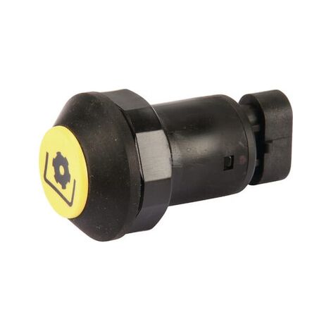 Interruttore a pulsante PTO rotondo giallo PNEUTRON 11905003PN (1/2)