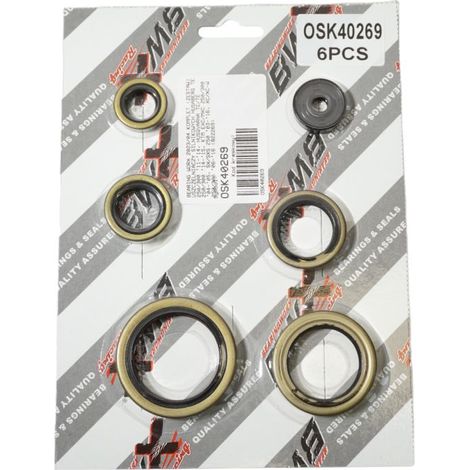 KIT DE RETENES DE MOTOR BEARING WORX HUSABERG TE 250/300 '11-'14, HUSQVARNA TC/TE 250/300 '14-'15, KTM EXC/MXC 250/300 '04-'05, SX/SXS 250 '03-'16, XC/XC-W 250/300 '06-'16 (822269)