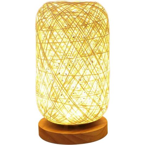 Lampe globe rétro pour table de chevet (1/5)