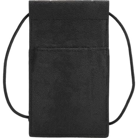 Sacoche taille salon ciseaux en cuir PU, pince à cheveux, peigne, sac de rangement pour coiffeur. (1/5)
