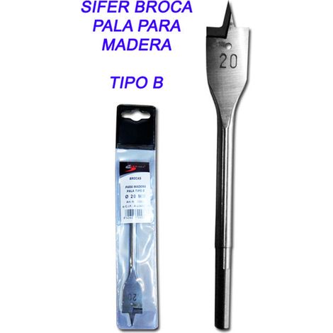 Sifer Spatenbohrer für Holz Typ B 6