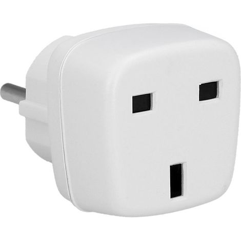 Adaptador Viaje Toma Inglesa A Schuko (1/4)