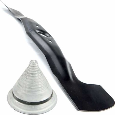 Lame tondeuse pour Honda HRB, HRD, HRG, HRH, IZY 53,5 cm avec cône (1/5)