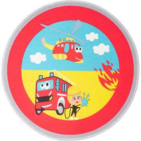Tapis Enfant Imprimé "Playground III" 160cm Multicolore (1/5)