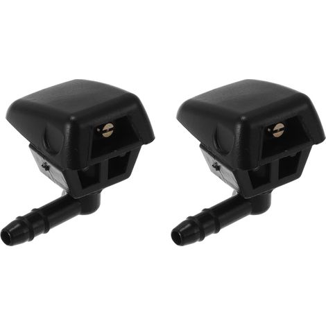 Set of 2 Front Windscreen Washer Nozzles for 2004-2012 and 1999-2002 Windscreen Spray Nozzles, Wiper Nozzle 735277664 (1/5)