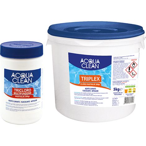 TRICLORO ACQUA CLEAN PASTIGLIE MULT.KG25