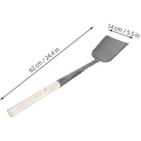 Pelle de cuisine à long manche pelle de cheminée pelle à cendres ménagère pelle de nettoyage FASTXM (1/4)
