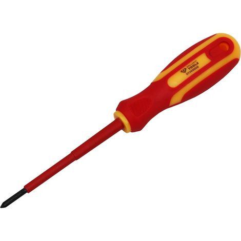 BRILLIANT TOOLS VDE Tournevis PH Phillips PH0 x 75 mm - BT068006 (1/3)