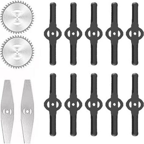 Lawnmower accessories: Electric weed trimmer blades, saw blades, lightweight telescopic handle for lawn cutting, driveway and garden maintenance (1/5)