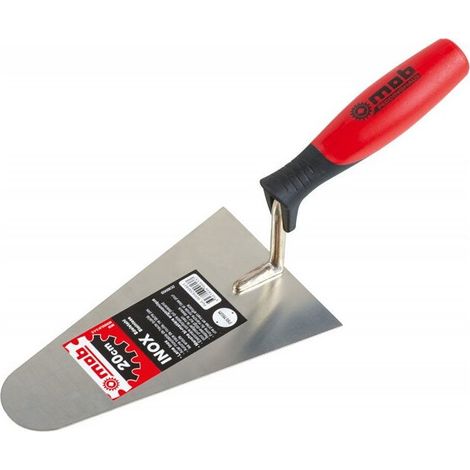 Truelle ronde inox manche bi-mat MOB