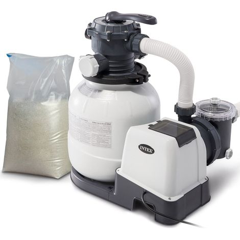 Sand filter pump 7900 lh intex 26646 sand 25 kg 8832603