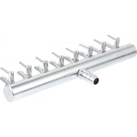 Desviador ajustable de acero inoxidable de 3 piezas para acuario (1/5)