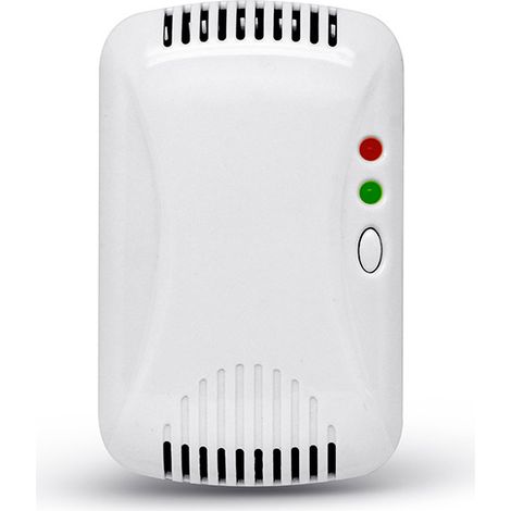 Gas Detector - LPG/Natural Gas/Coal Gas Leak Sensor, Butane Methane Propane Gas Monitor, Strobe Light Warning, Plug-in Gas Alarm Suitable for Kitchen (1/4)
