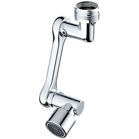 Wasserhahnverlängerung 1080° drehbarer Anti-Spritz-Filter Schwenkbarer Wasserhahn-Aufsatz für die Küche (1/4)