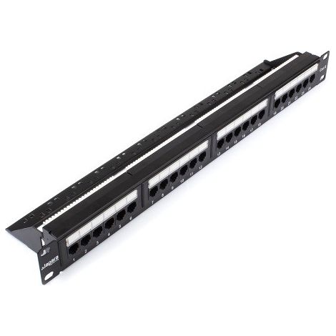 Patch Panel Rack 1u Cat 6a Utp Idc Lapara Networking