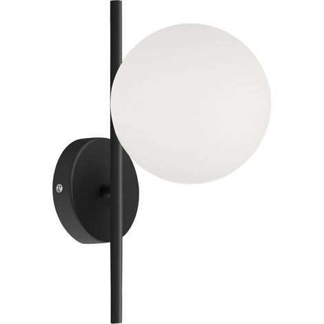 Aplique RONDO negro mate (1/3)