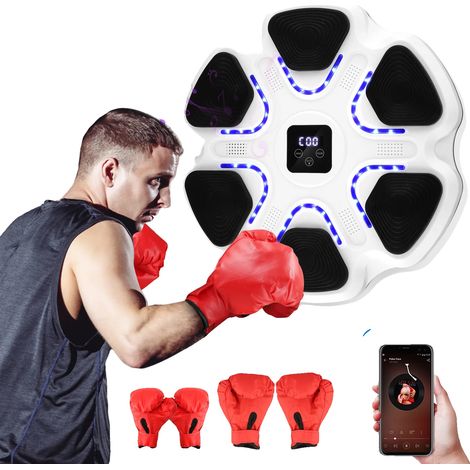 Machine à boxer, connectivité Bluetooth, écran LED (1/5)