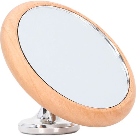 Miroir d'observation du débit de café rotatif multidirectionnel pour porte-filtre nu, extraction visuelle, argenté