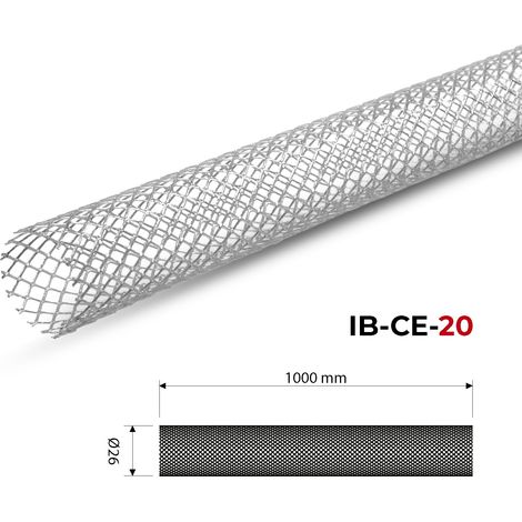 Manchon en maille métallique IsolBau Ø26mm Siebhülsen Metall (1/5)