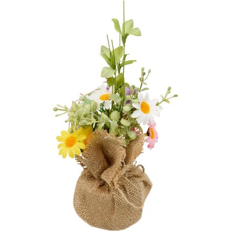 Composition de Fleurs Artificielles "Tama" 27cm Multicolore (1/2)