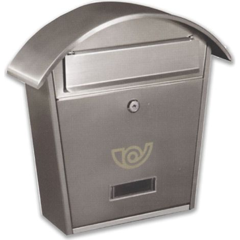 Alubox 49154 Lifter Cassetta Postale in Acciaio Zincato Verniciato a Polveri colore Bianco