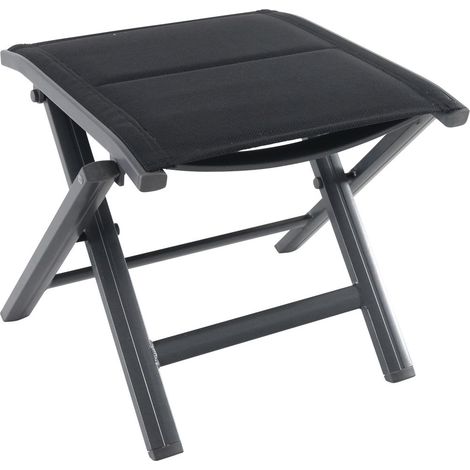 Klapphocker Grenada Alu/Text. anthrazit/schwarz max. 110kg