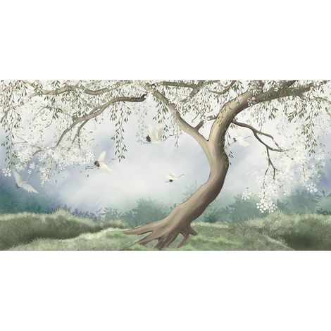Papier peint panoramique - Arbre - 130 cm x 67 cm (1/2)