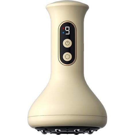 Appareil de massage électrique par ventouses et raclage - Appareil Gua Sha intelligent à vide avec fonction chauffante-AquaForge