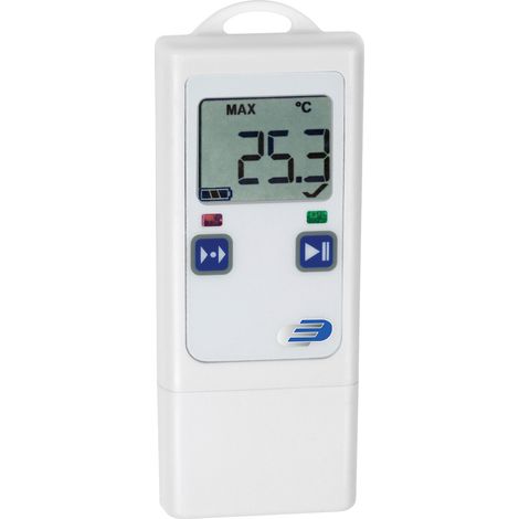 TFA Dostmann 31.1065.02 Datenlogger für Temperatur und externen Sensor LOG40 Temperatur-Datenlogger
