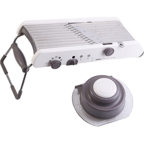 Coupe-légumes multifonction réglable en alliage de titane pour cuisine pro (1/5)