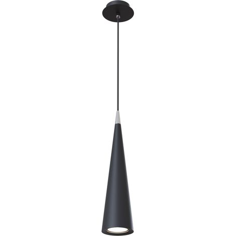 Lampada pendente Pendant in Metallo Nevill Nero (1/2)