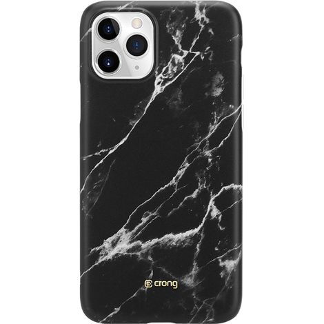 Crong Marble Case - iPhone 11 Pro Hülle (Schwarz) (1/5)