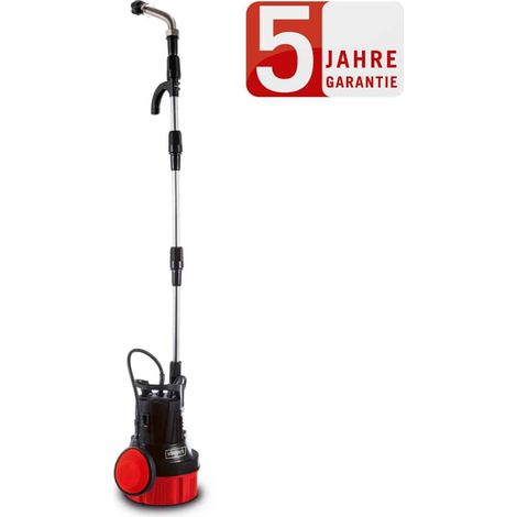 Elektro-Tauchfasspumpe klares dunkles Wasser 350 W 5500 l/h Scheppach rbp350 (1/10)