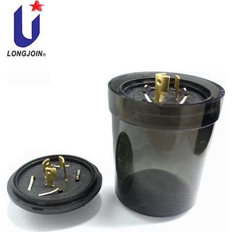 Langjun Light Controller Smart Lighting Wireless Smart Single Lamp Controller Component (Housing + 7Pbase) NEMA (1/5)