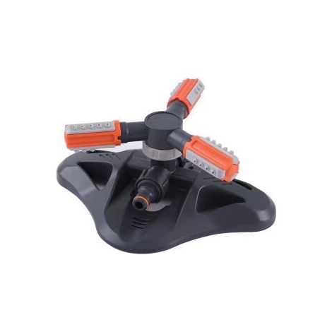 MINKUROW Rasensprenger, 360 Grad drehbarer automatischer Gartensprenger, Wassersprinkler Bewässerungssystem für Rasen, Pflanzen, Blumen, Gemüse (1/5)