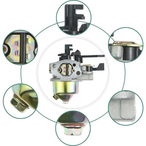 Wasserpumpe für Benzinmotoren mit Vergaser, kompatibel mit 168F-170, GX120, GX160, P19, P18 und 6.5H. (1/3)