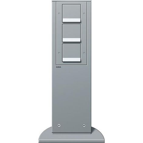 Gira Colonna E 3x SCHUKO SP 491 mm Gira Colonna energetica F Alluminio [134126], 1341 26