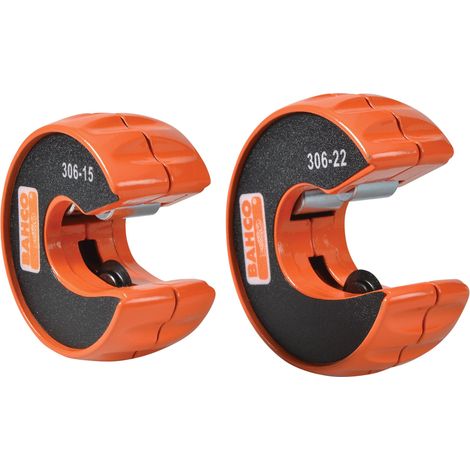 Bahco BAH306PACK - Tagliatubi arancione, 15 mm e 22 mm