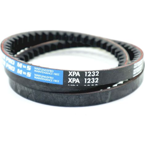 Courroie trapézoidale crantée Optibelt Super X Power XPA1232 Lw